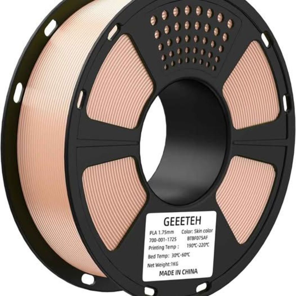 Geeetech pla Pla Beige Skin  Filament 1.75mm, 1 KG (2.2lbs) Spool 3D Printer Fil